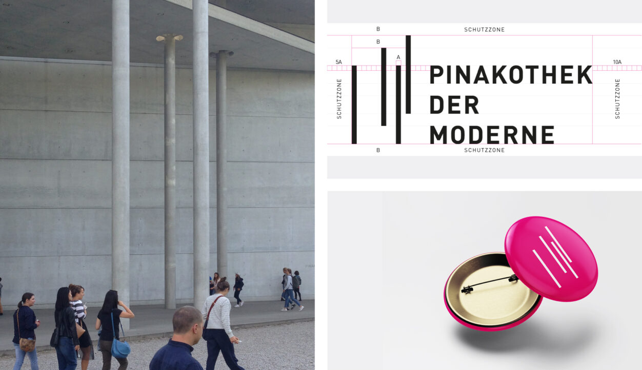Menschen in Pinakothek der Moderne