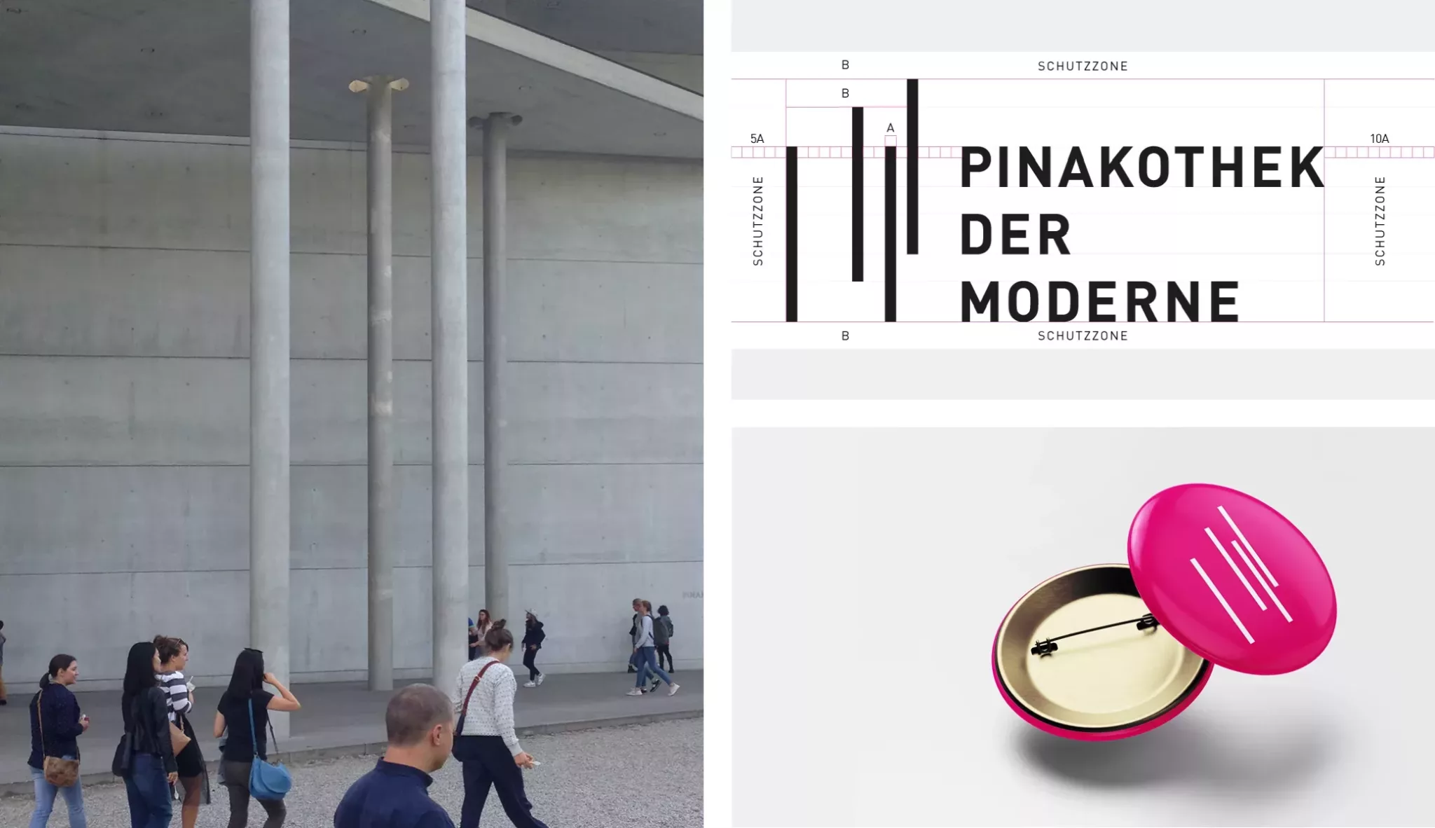 Menschen in Pinakothek der Moderne